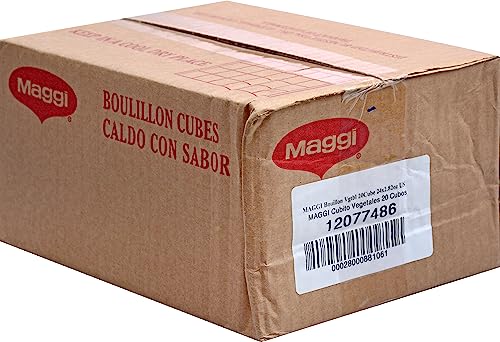 Maggi Vegetable Flavor Bouillon Cubes