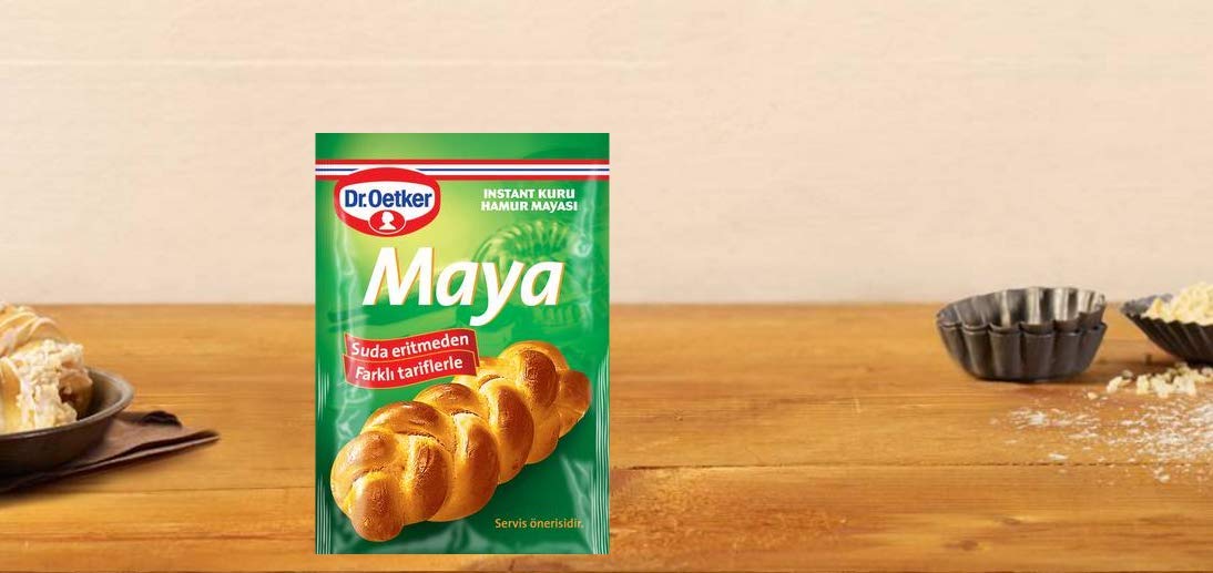 Dr. Oetker Yeast Maya From Turkey 10gr - 9 pc