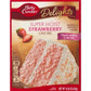 Betty Crocker Super Moist Strawberry Cake Mix And Betty Crocker Whipped Strawberry Mist Frosting Bundle - 2 Of Each - 4 Items. '