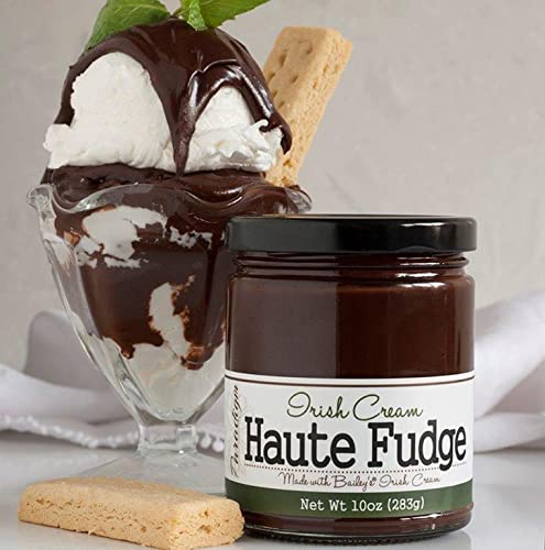 Paradigm Foodworks Irish Cream Haute Fudge, 10 Ounce, Brown