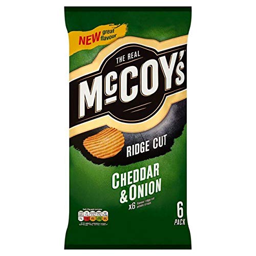 McCoys Cheese & Onion Multipack 27g x - 6 per pack