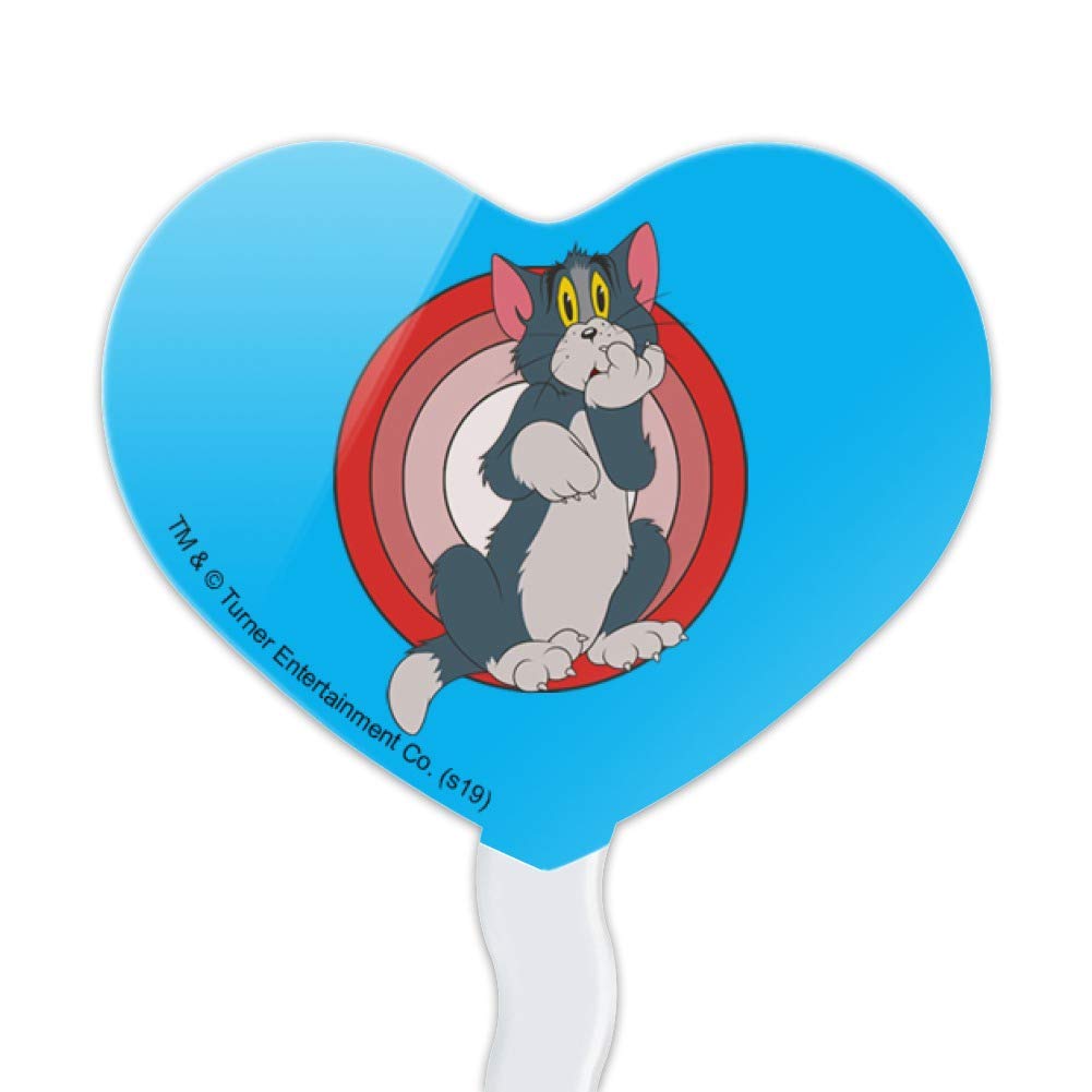 GRAPHICS & MORE Cupcake Picks Set of 6, Tom and Jerry Character, Acrylic, Multi Color, Model: CUPCAKE.HEART.WBGAM086.Z004956_8
