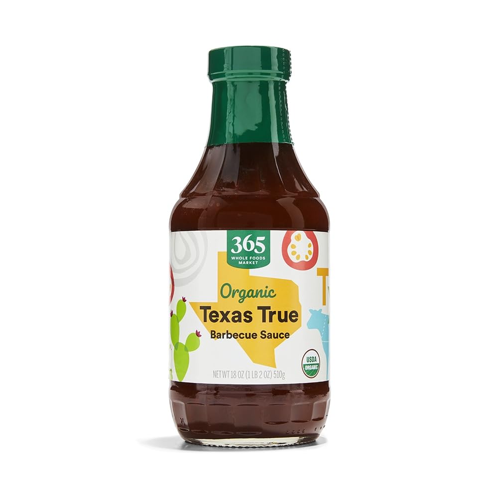 365 By Whole Foods Market, Bbq Texas True Organic, 18 Ounce
