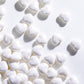 White Sprinkles,Heart-Shaped Cake Sprinkles 130G 4.6Oz Cookie Sprinkles,Sugar Pearl, Edible Candy Pearls For Cake Cupcake Decora