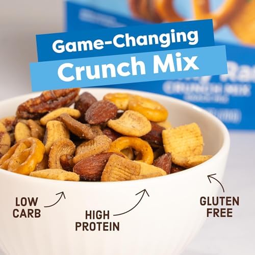 Catalina Crunch Mix Creamy Ranch Protein Snack Mix | Low Carb, High Protein, Keto Snacks, Pack Of 3