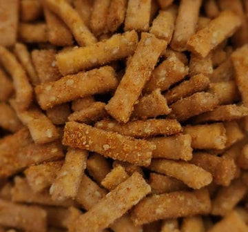 Golden Flavor Sesame Sticks - Cajun - 3 Pounds Total - (4) 12 Ounce Bags