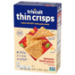 Triscuit Thin Crisps Tomato Basil Pizza Whole Grain Wheat Crackers, Lunch Snacks, Bulk Snack Crackers, 6-7.1 oz Boxes