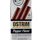 Ostrim (1.5Oz) High Protein Snack Stick, (2 Packs Of 10) (1.5, Pepper (Beef & Ostrich))