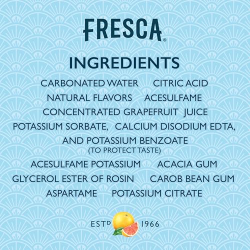 Fresca Original Citrus Soda, 12 Ounce (24 Cans)