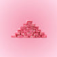 All Pink Star Candy, Bulk Burst Pink Candies for Celebrations, Color Themed Parties, Buffet, Holidays, and Pinatas (1 Pound)
