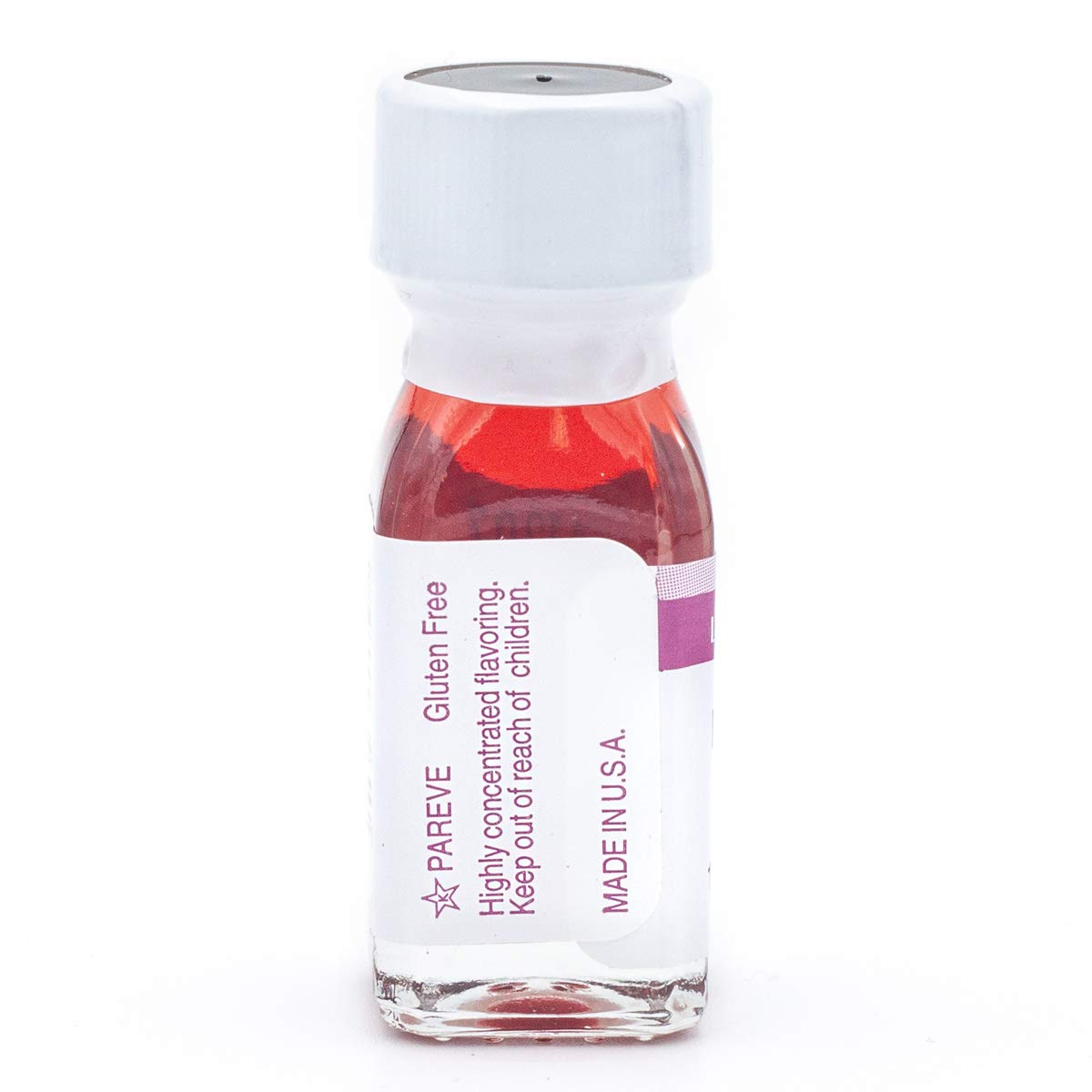 Lorann Raspberry Ss Flavor, 1 Dram Bottle (.125 Fl Oz - 3.7Ml - 1 Teaspoon) - 2 Pack