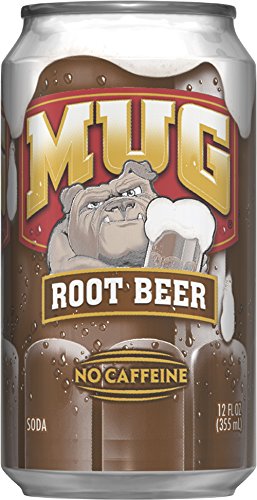 Mug Root malt-inspired Cans, 12 Fl Oz (Pack of 12), Brown, Model 012000810008