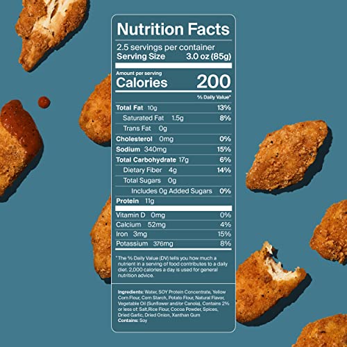 Daring Breaded Plant Chicken Wings, Vegan, 8oz Pouch (Frozen)