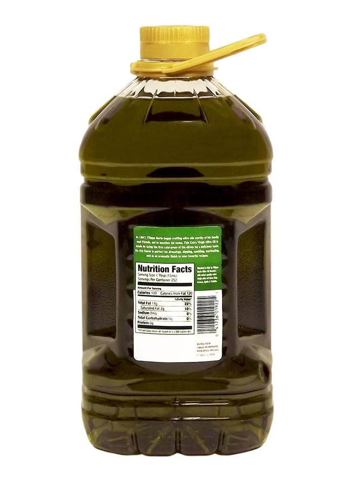 Filippo Berio Extra Virgin Olive Oil 1 Gallon, Pack Of 3