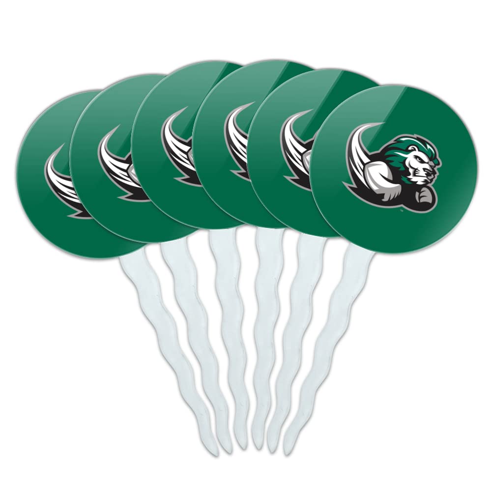 Slippery Rock Primary Logo Cupcake Picks Toppers Decoration Set Of 6