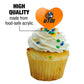 GRAPHICS & MORE Acrylic Cupcake Picks Set of 6 - University of Tennessee Martin Secondary Logo Heart Decoration