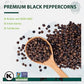 Soeos Black Peppercorns, 36oz (Pack of 2), Non-GMO, Kosher, Packed to Keep Peppers Fresh, Peppercorn for Grinder Refill, Whole P