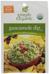 Simply Organic Dip Mix Guacamole Org