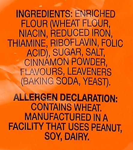 EXCELSIOR Water  ers, Fat Free, Cinnamon, 11.85 oz, Packaging May Vary
