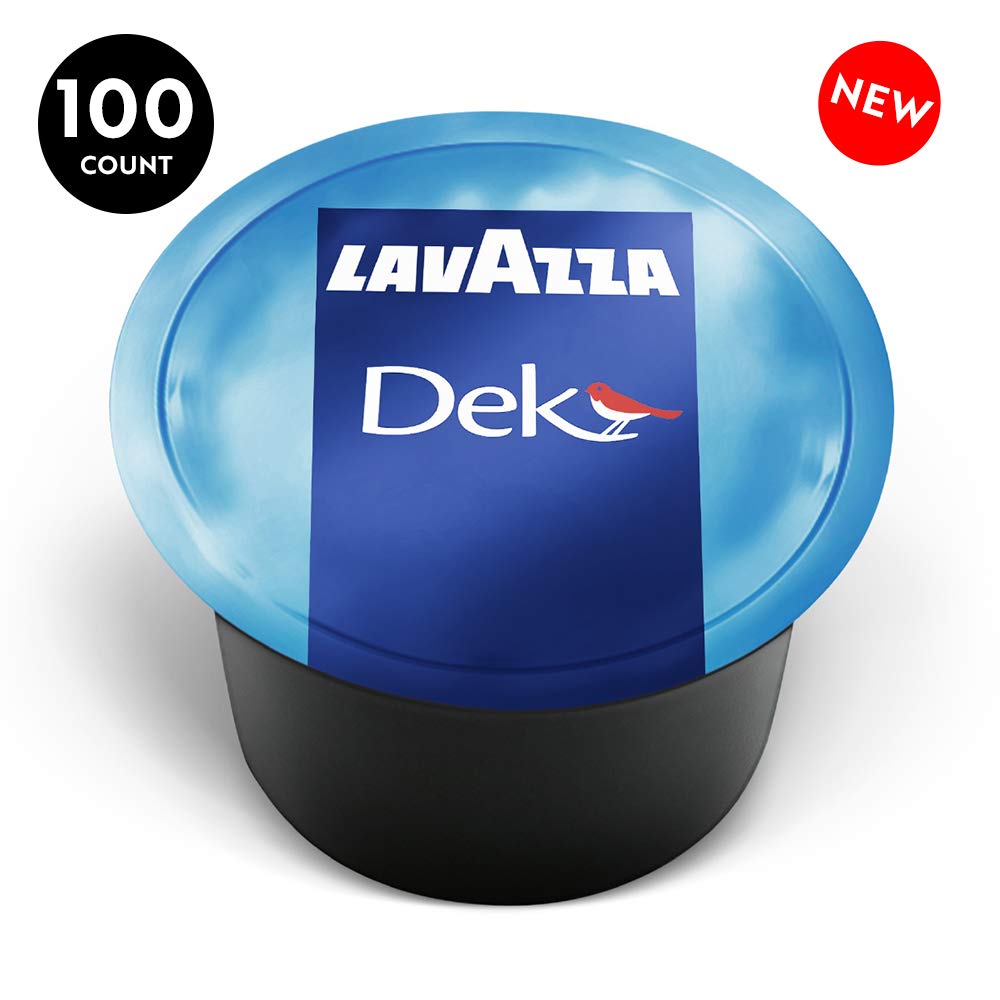 Lavazza Blue Single Espresso Decaffeinated Coffee compact pieces, Pack of 100, Model I0100195