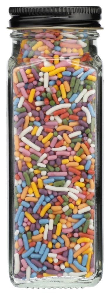 Watkins Rainbow Decorating Sprinkles, 3.4 Ounce Jar, 3-Pack