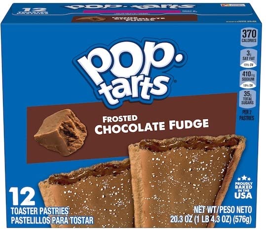 Pop Tarts Frosted Variety, Smores, Chocolate Fudge, and Brown Cinnamon Sugar, 20 Ounce (Pack of 3) - with Make Your Day Bag Cli