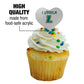 GRAPHICS & MORE Cupcake Picks Set of 6 - Loyola University Maryland Heart Love - Acrylic