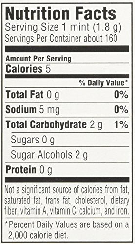 BREATH SAVERS Spearmint Flavored Sugar Free Breath Mints Tin, 1.27 oz