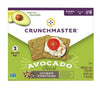 Crunchmaster Avocado Toast Crackers, Ultimate Everything, Baked Rice, Vegan, Gluten Free, 16 oz 1 Box