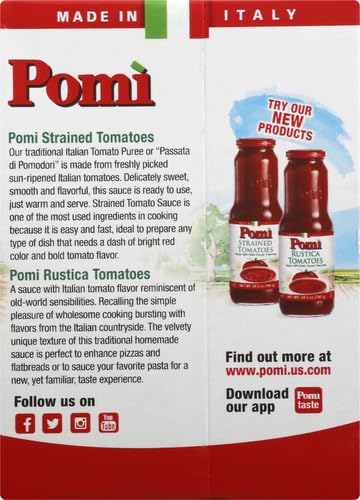 Pomi Tomatoes - Tomatoes Chopped - Case of 12 - 26.46 OZ(D0102HX2QUW.)