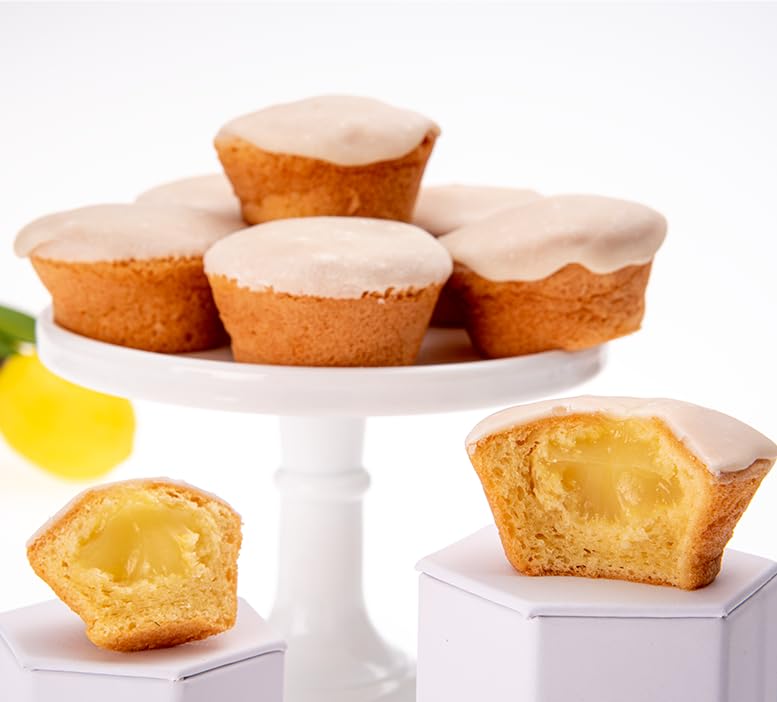Katz Gluten Free Lemon Crme Filled Cupcakes | Dairy Free, Nut Free, Soy Free, Gluten Free | Kosher (1 Pack of 4 Crme Cupcakes, 7