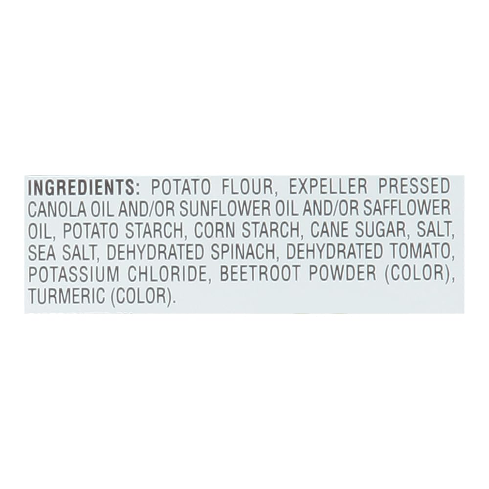 Sensible Portions Garden Veggie Wavy Chips, Sea Salt, 5 Oz (Pack Of 12)