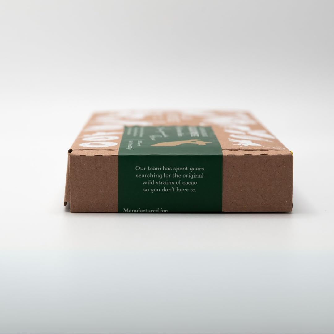 Cacao Adventures Ceremonial Cacao Block | 100% Pure Cacao from Peru, Untempered, Unsweetened, Vegan, 8 oz | Ethically sourced an