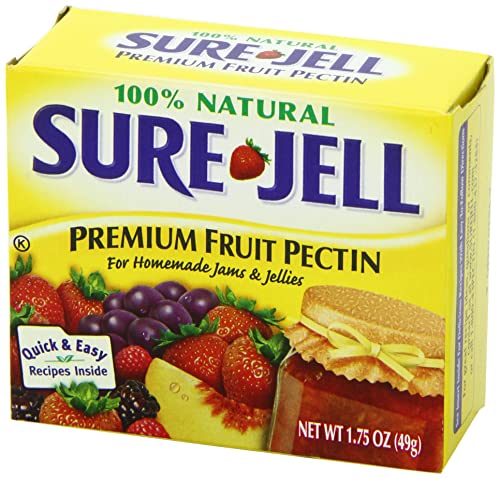 Sure Jell Premium Fruit Pectin (1.75 Oz Jars, Pack Of 4)