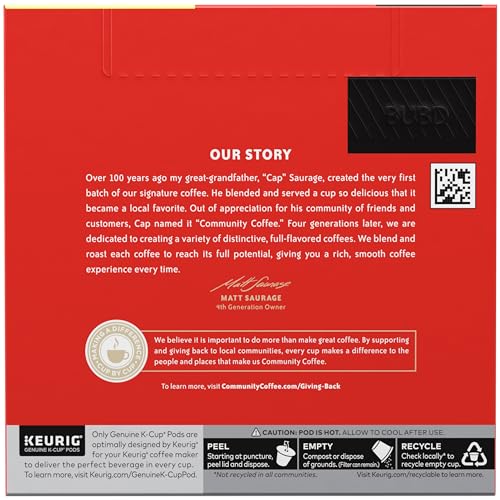 Community Coffee Café Special Medium-Dark Roast Single-Serve Keurig K-Cup Pods 48 Count (Pack Of 1)