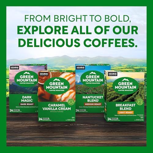Green Mountain Coffee Roasters Cinnamon Honey Drizzle Flavored Coffee, Single Serve Keurig K-Cup Pod, 96-Count Pods, (4 Pack Of 24)