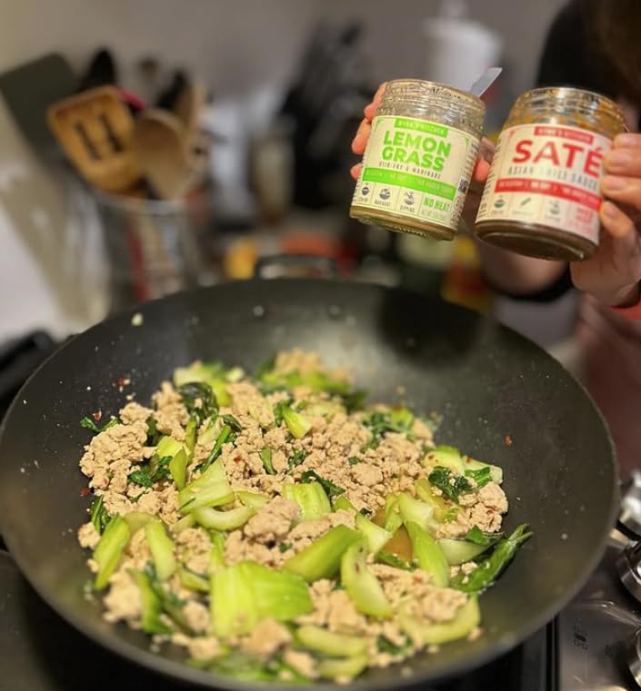 Wynn'S Kitchen Asian Lemongrass Stir-Fry & Marinade | Keto Friendly Natural Vietnamese Lemongrass Stir-Fry & Marinade Sauce | No