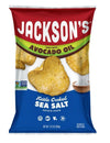 Jacksons Kettle Cooked Sea Salt Potato Chips with Avocado Oil, Non-GMO, Gluten Free, 13.5 oz 1 Bag