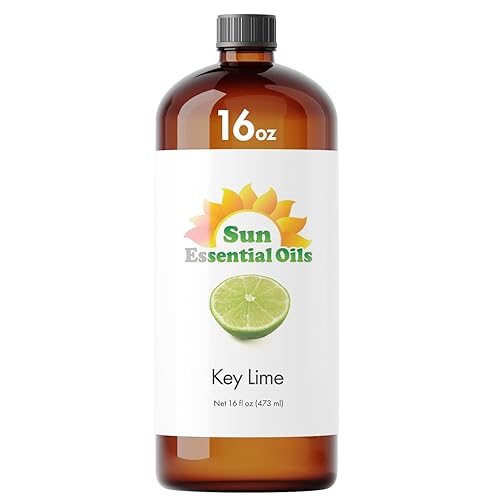 Sun Essential Oils 16Oz - Key Lime Essential Oil - 16 Fluid Ounces