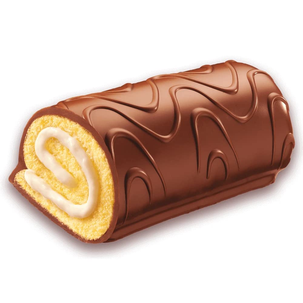 Balconi Rollino Milk Cream Fill - Medium Size, Creamy Filling, Delicious Snack Treat