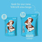 Unreal Dark Chocolate Coconut Bars (Value Size Bag) | Vegan, 3G Sugar, & 3 Simple Ingredients | Non-Gmo, Gluten Free, & Fair Tra