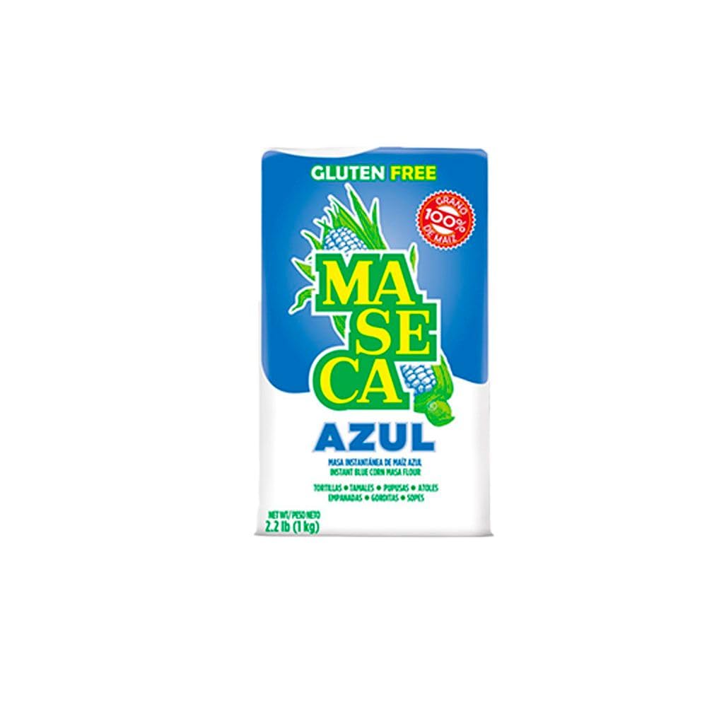 Maseca Azul Gluten Free Harina De Maiz (Corn Flour) 2 Lbs Bag 3 Pack