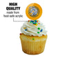 GRAPHICS & MORE Cupcake Picks Set of 6, Acrylic Decoration, Marian University Design