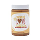 Spread The Love Almond Butter, Unsalted Crunch, 16 Ounce, All Natural, Vegan, Gluten Free