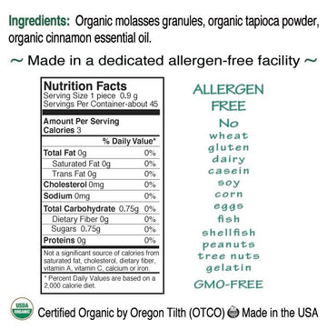 St. Claire'S Organic Herbal Pastilles, (Cinnamon, 1.5 Ounce Tin, Pack Of 6) | Gluten-Free, Vegan, Gmo-Free, Plant-Based, Allerge