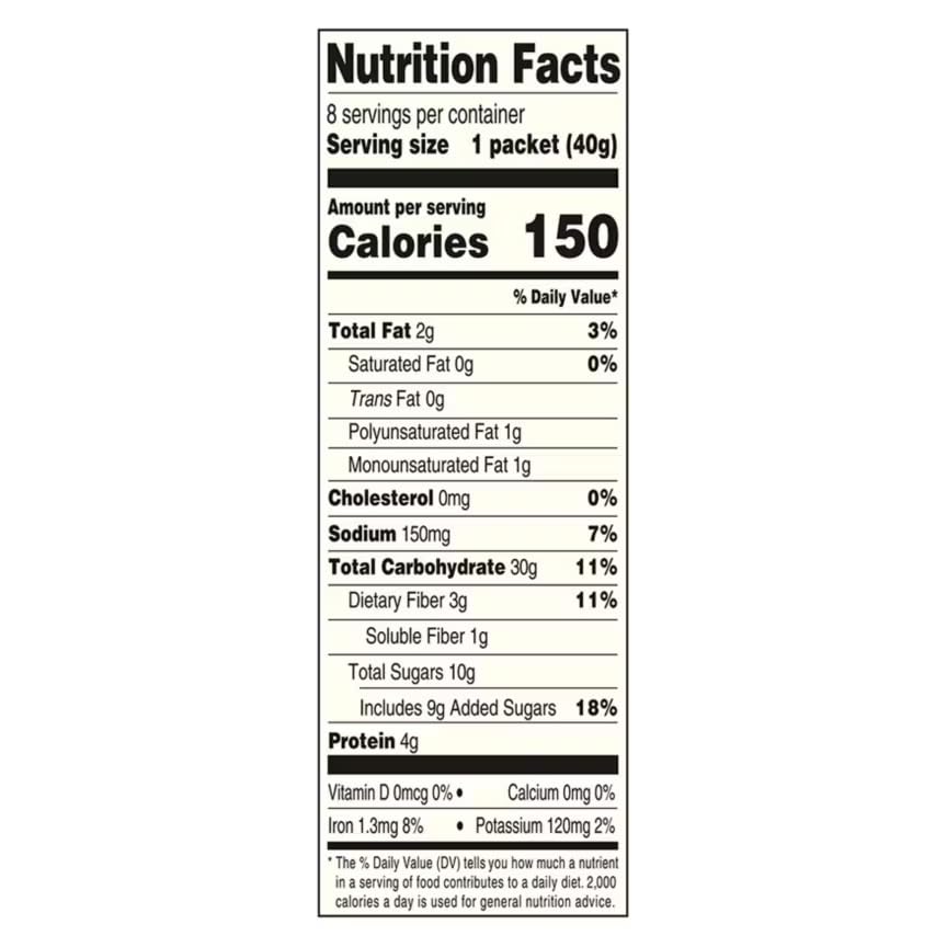 Simply Nature Organic Instant Oatmeal Packets (2 Boxes, Banana Strawberry)