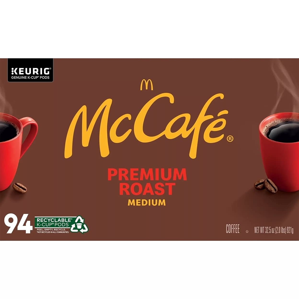 Mccafe Premium Roast K-Cup Coffee Pods (94 Count)
