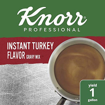 Knorr Professional Turkey Gravy Mix Gluten Free  No added MSG  0g Trans Fat  1 lb  Pack of 6