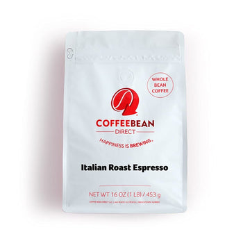 Coffee Bean Direct Italian Roast Espresso, Whole Bean Coffee, 1-Pound Bag