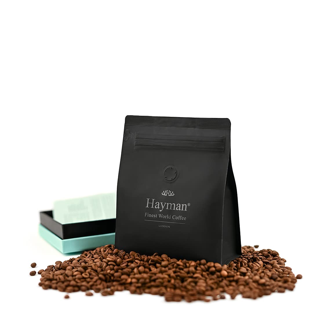 Hayman, 100% Panama Geisha Coffee Beans, Whole Bean Coffee Medium Roast, Fresh Coffee Beans, 7Oz/200G (Pack Of 1) | Panama Coffe